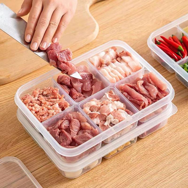 Plastic Storage Box 6 Portion