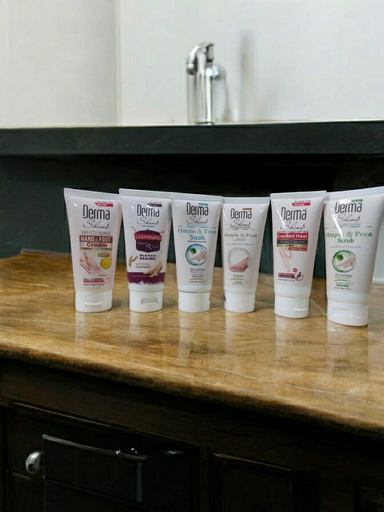 Derma Shine Hand & Foot Whitening Cream 70ml Set of 6