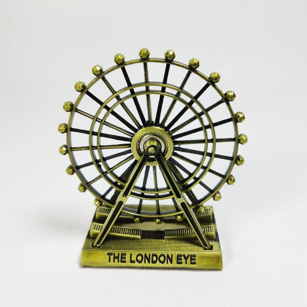 Metal Monument - Rotatable London Eye for home and office Decor - 1 Pc Decorative Piece