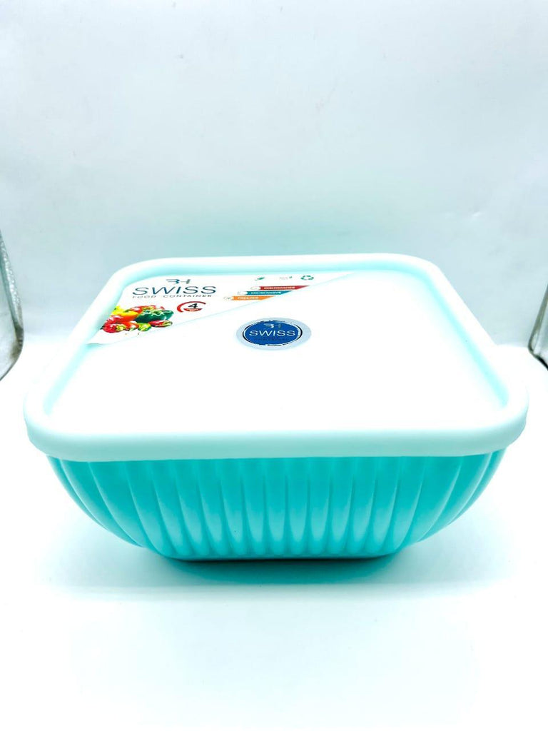 Food Storage Container, Pack Of 4(purple,white,and blue)